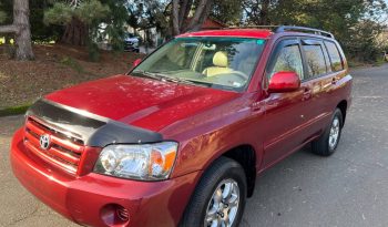 2006 Toyota Highlander W/3RD ROW 4WD full