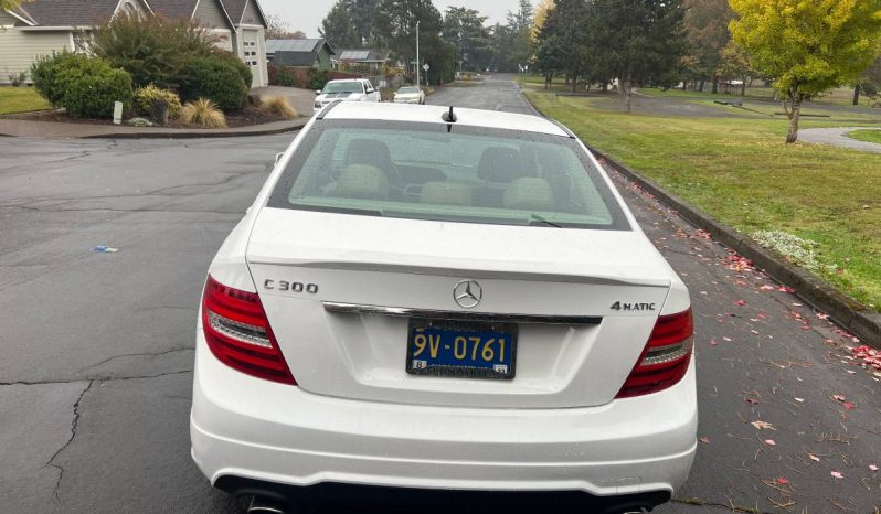 2014 MERCEDES-BENZ C 300 4MATIC full