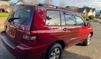 2006 Toyota Highlander W/3RD ROW 4WD full