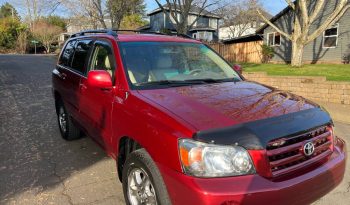 2006 Toyota Highlander W/3RD ROW 4WD full