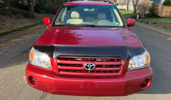 2006 Toyota Highlander W/3RD ROW 4WD full