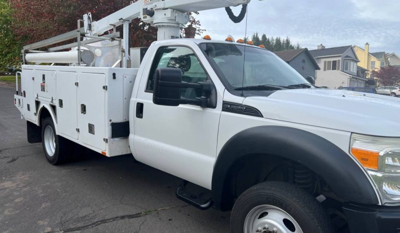 FORD F-450 SUPER DUTY V10 4X4 37FT BOOM full