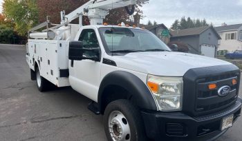 FORD F-450 SUPER DUTY V10 4X4 37FT BOOM full